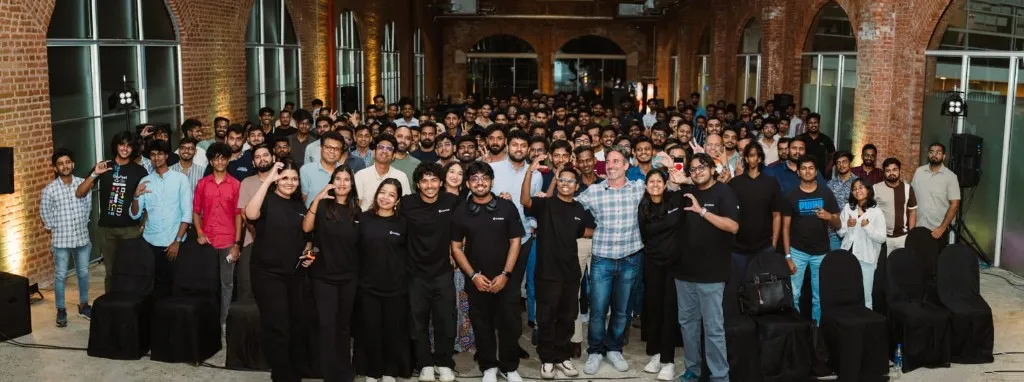 Group photo from the Cursor Colombo meetup in April